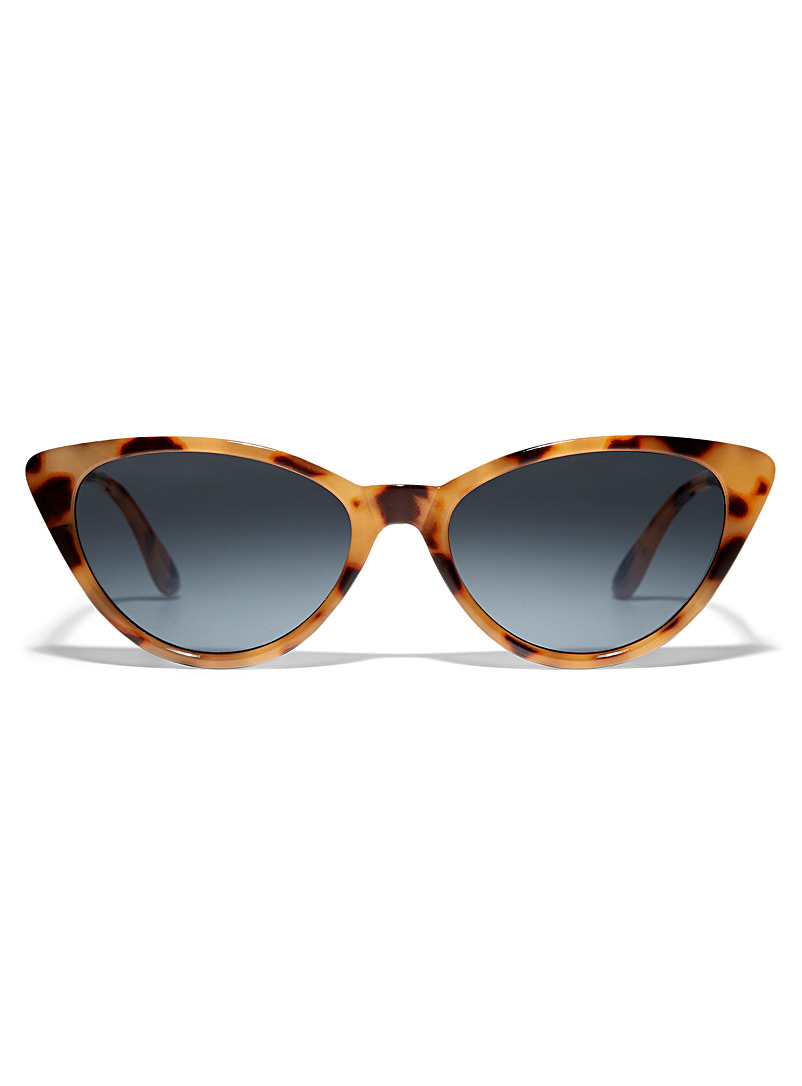 Simons Light Brown Val cat-eye sunglasses for women