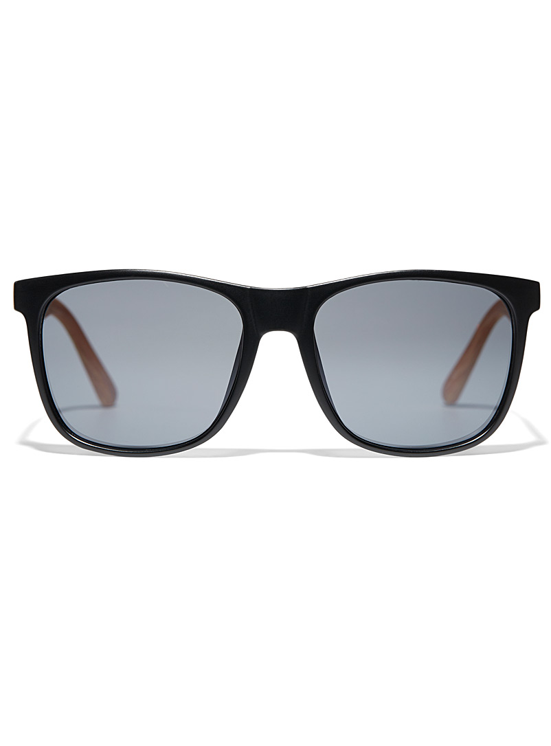 Le 31 Brown Trent square sunglasses for men