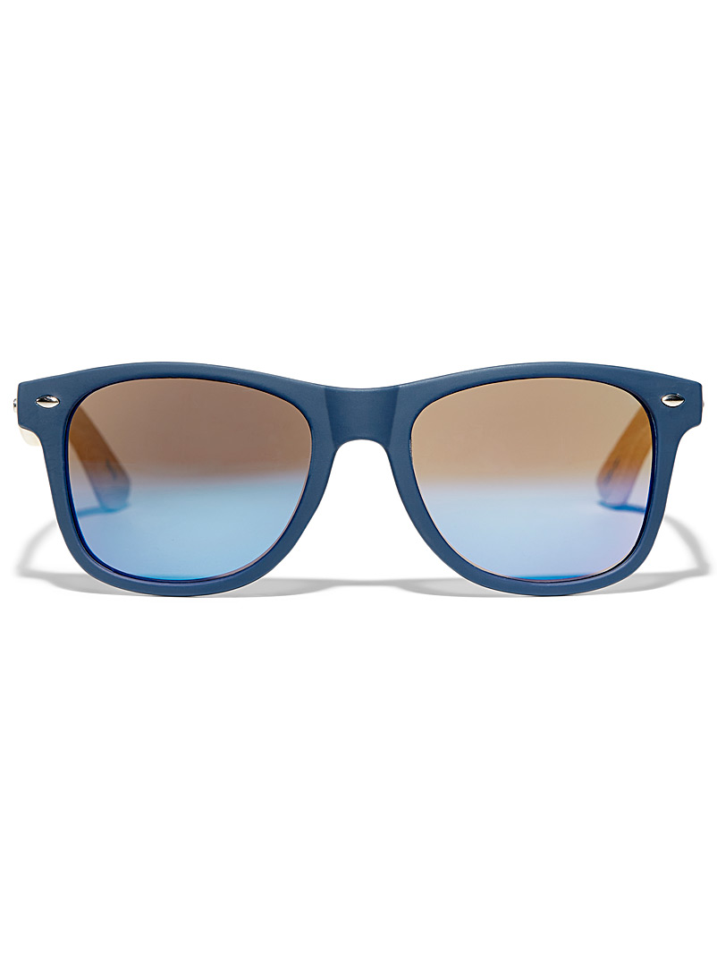 Le 31 Blue Rick retro sunglasses for men