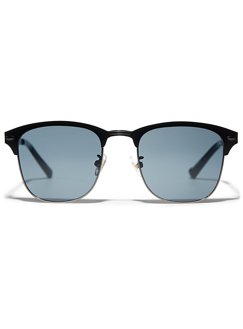 Le 31 Grey Zack sunglasses for men