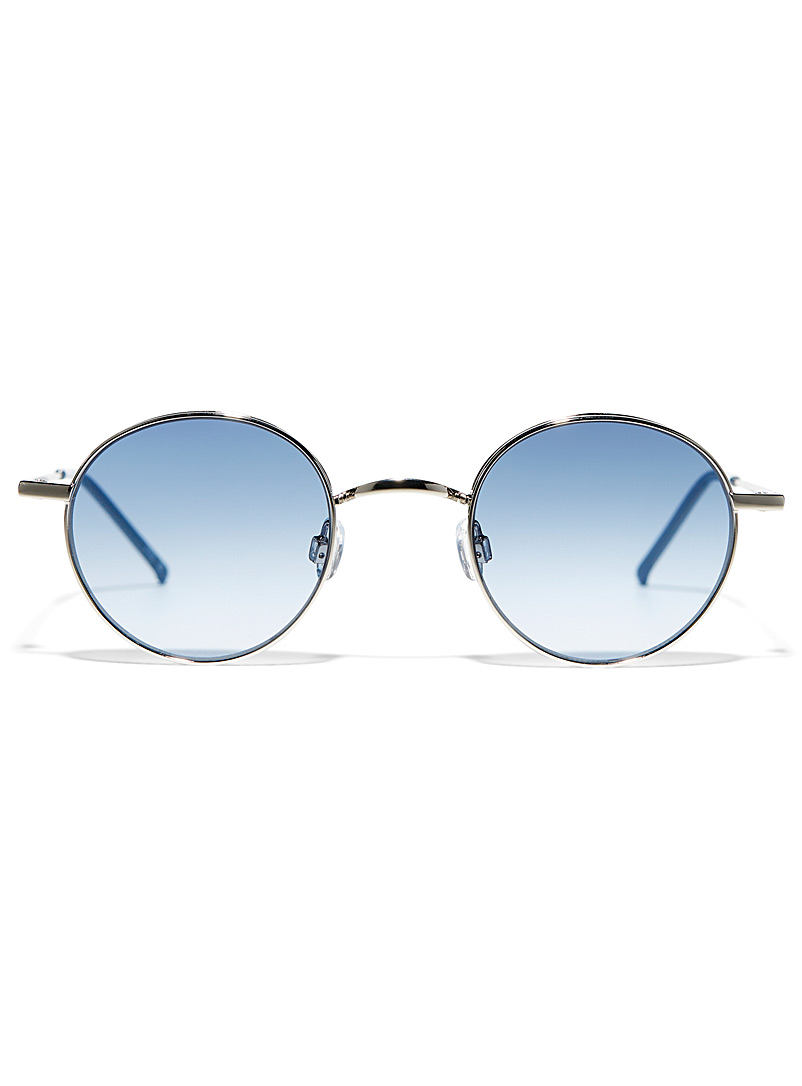 Le 31 Blue Doc round sunglasses for men