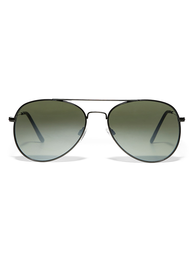 Le 31: Les lunettes de soleil aviateur Rey Vert pour homme