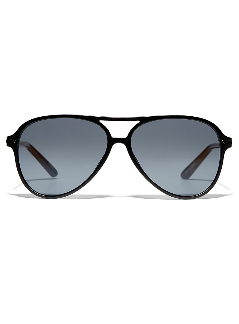 Le 31: Les lunettes de soleil aviateur Elliot Argent pour homme