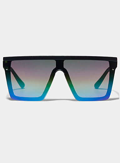 Anju rimless shield sunglasses | Le 31 | Men's Rectangular Sunglasses ...
