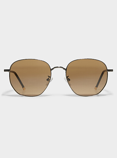 Les lunettes de soleil rondes Renold