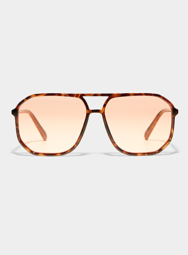 Les lunettes de soleil aviateur Trey