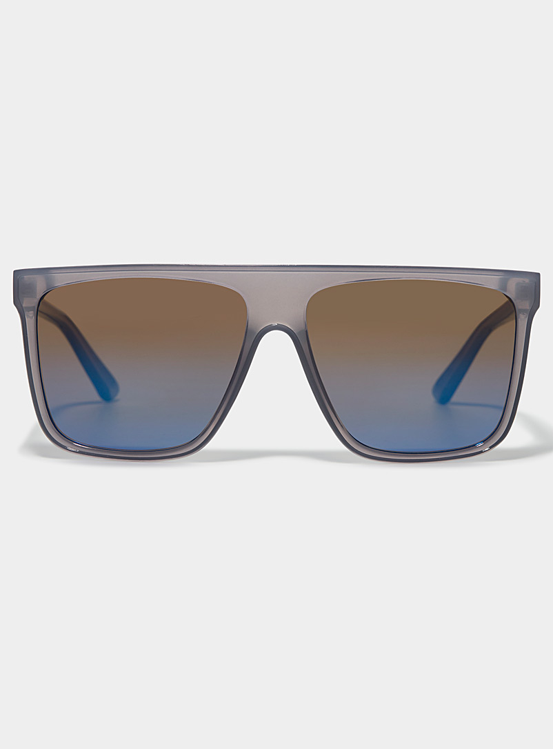 Le 31 Blue Dean square sunglasses for men