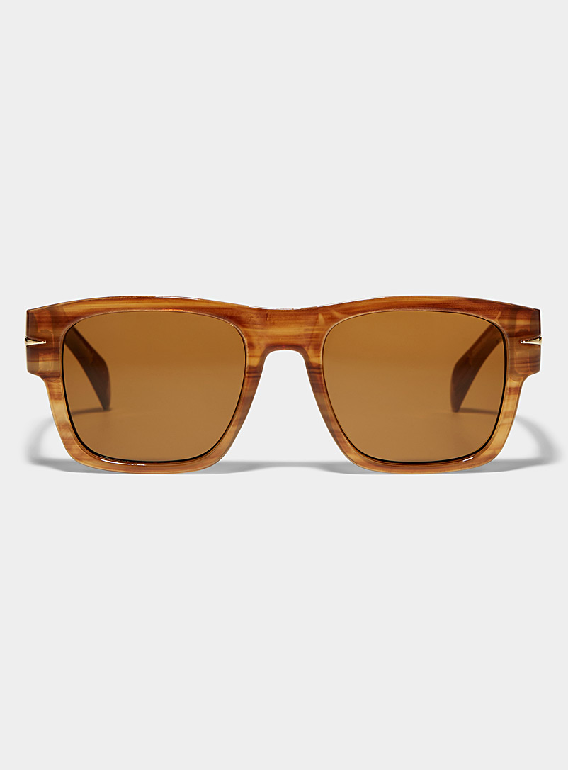 Le 31: Les lunettes de soleil carrées Patrice Brun pour homme