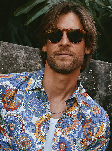 Levi round sunglasses