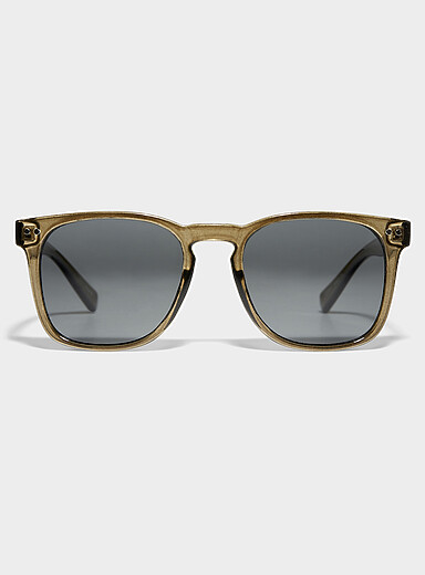 Les lunettes de soleil carr&eacute;es polaris&eacute;es Adam