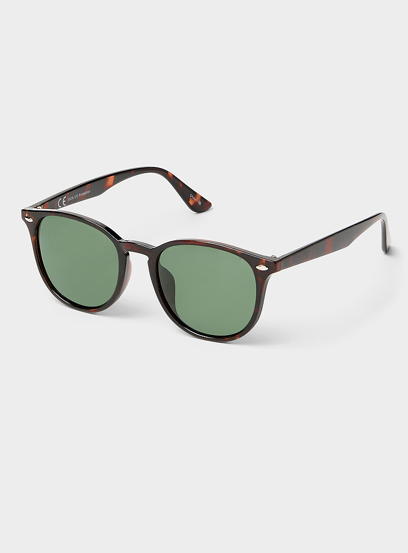 Le 31 Silver Lucas retro sunglasses for men