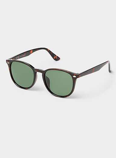 Le 31 Silver Lucas retro sunglasses for men