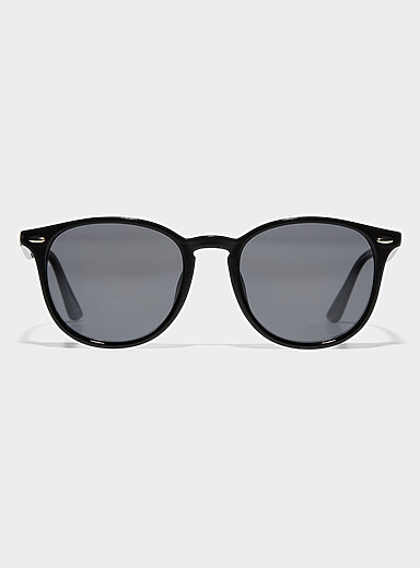 Le 31 Silver Lucas retro sunglasses for men