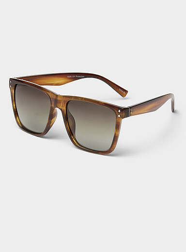 Les lunettes de soleil carr&eacute;es surdimensionn&eacute;es Reid