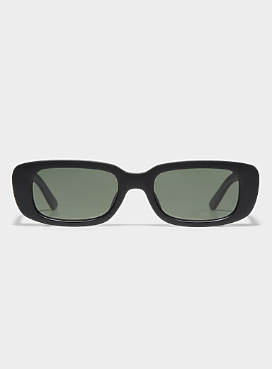 Les petites lunettes de soleil rectangulaires Greyson