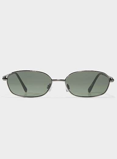 Keenan small metallic sunglasses