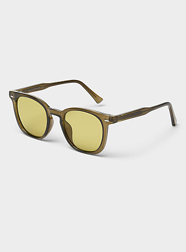 Kurt translucent rounded sunglasses