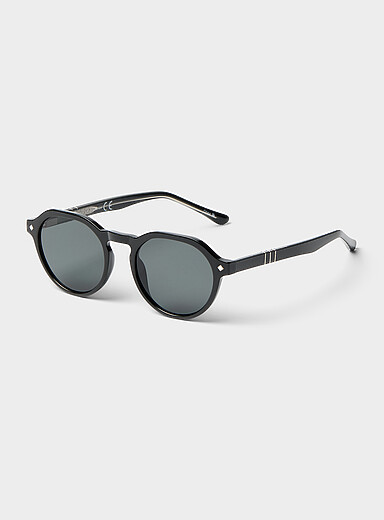 Les lunettes de soleil arrondies Roy