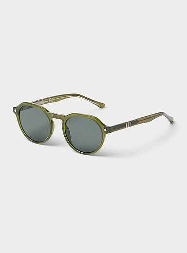 Les lunettes de soleil arrondies Roy
