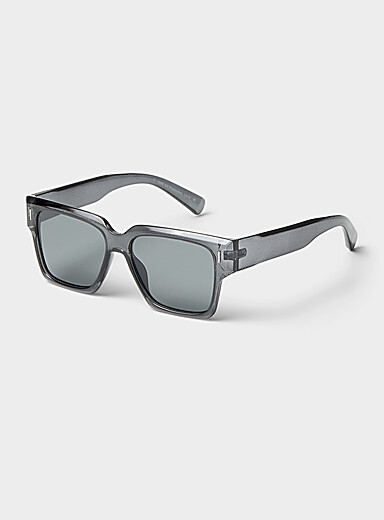 Le 31 Charcoal Aiden square sunglasses for men