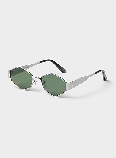 Carlos hexagonal sunglasses