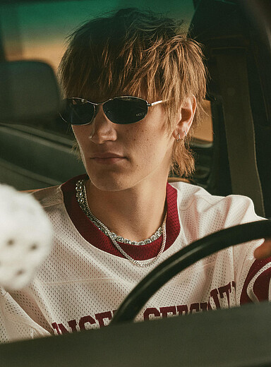 Barry oval sunglasses