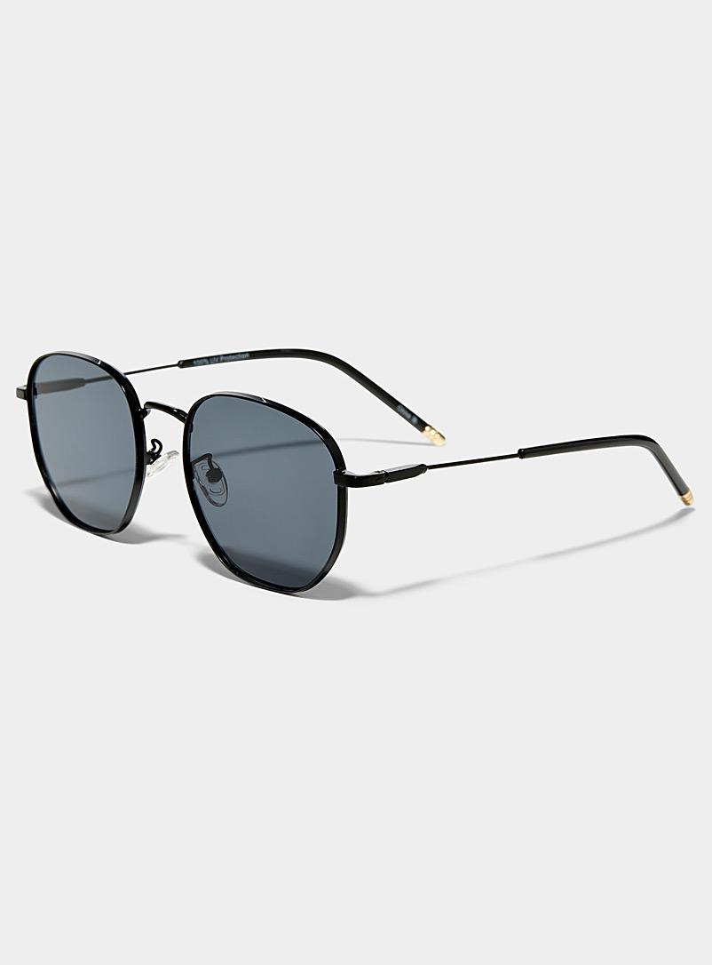 Renne rounded metallic sunglasses product image 2