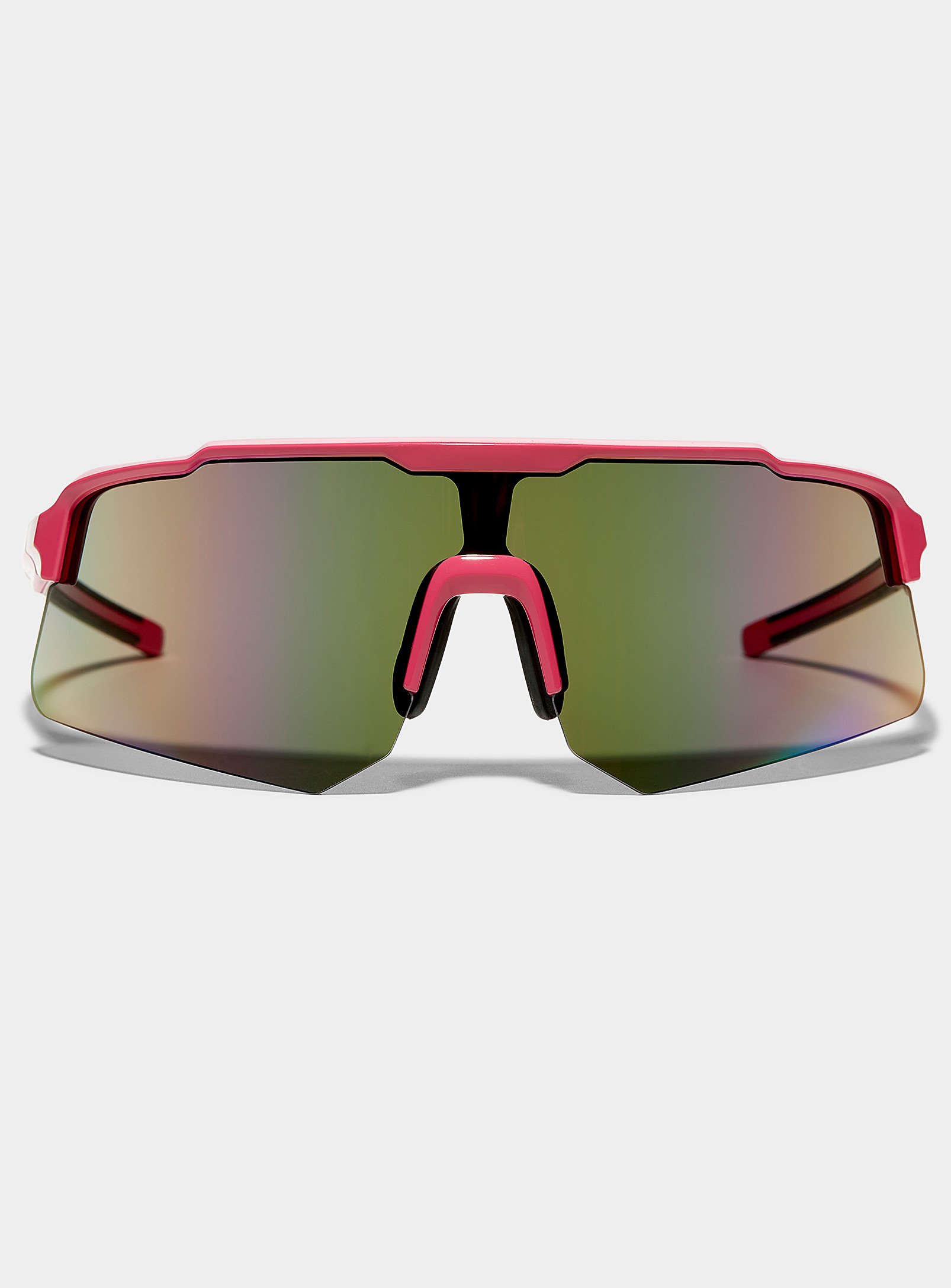 Simons - Les lunettes de soleil visière sport