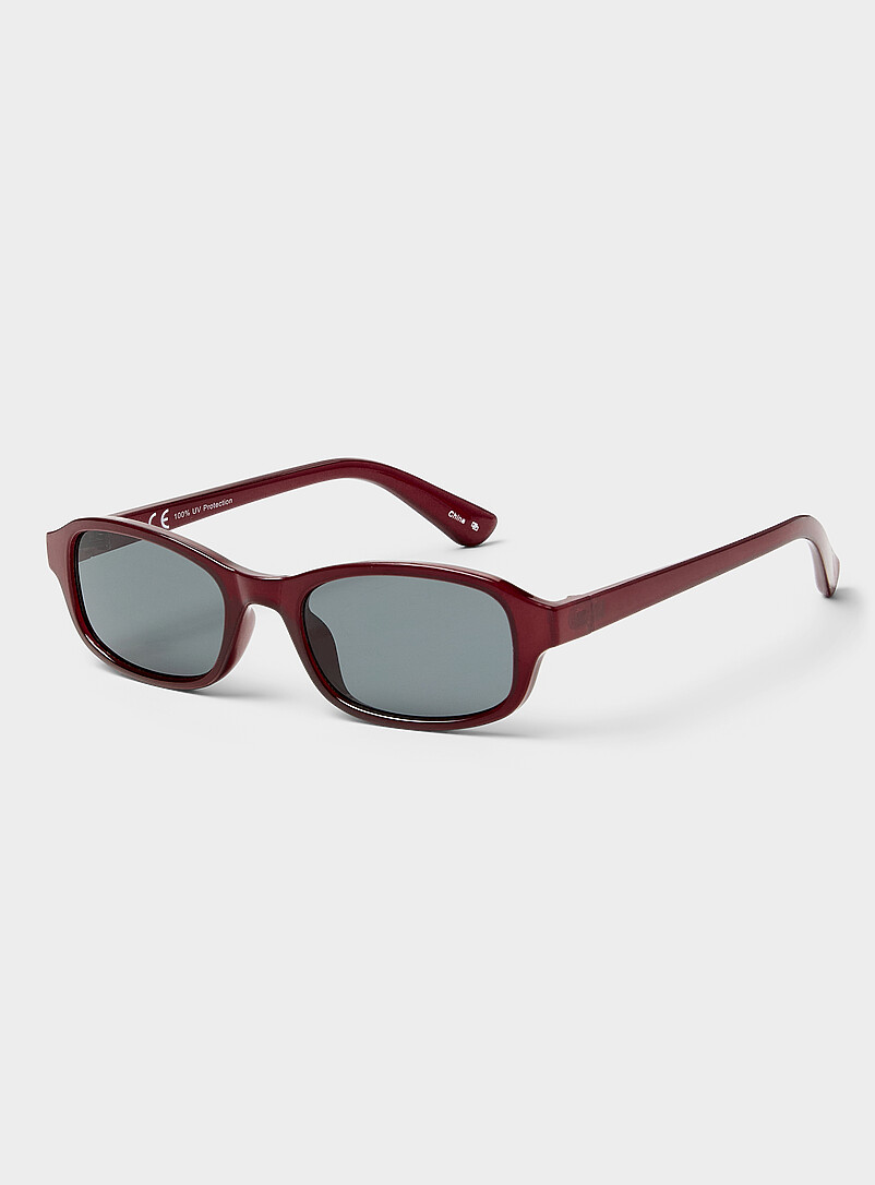 Estelle Narrow Rectangular Sunglasses
