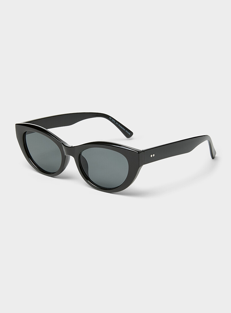 Brooke Round Cat-Eye Sunglasses