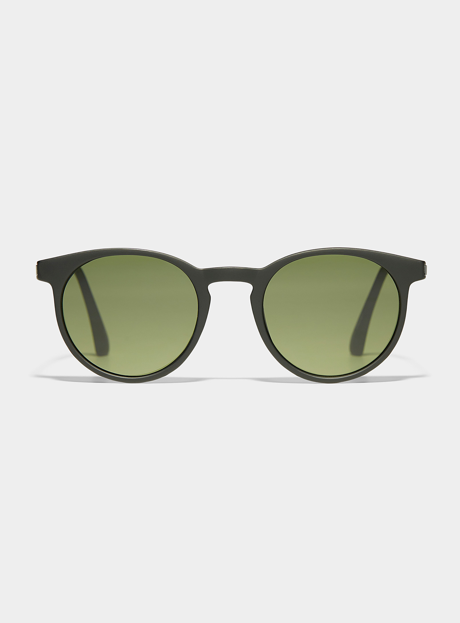 Le 31 Declan Round Sunglasses In Green