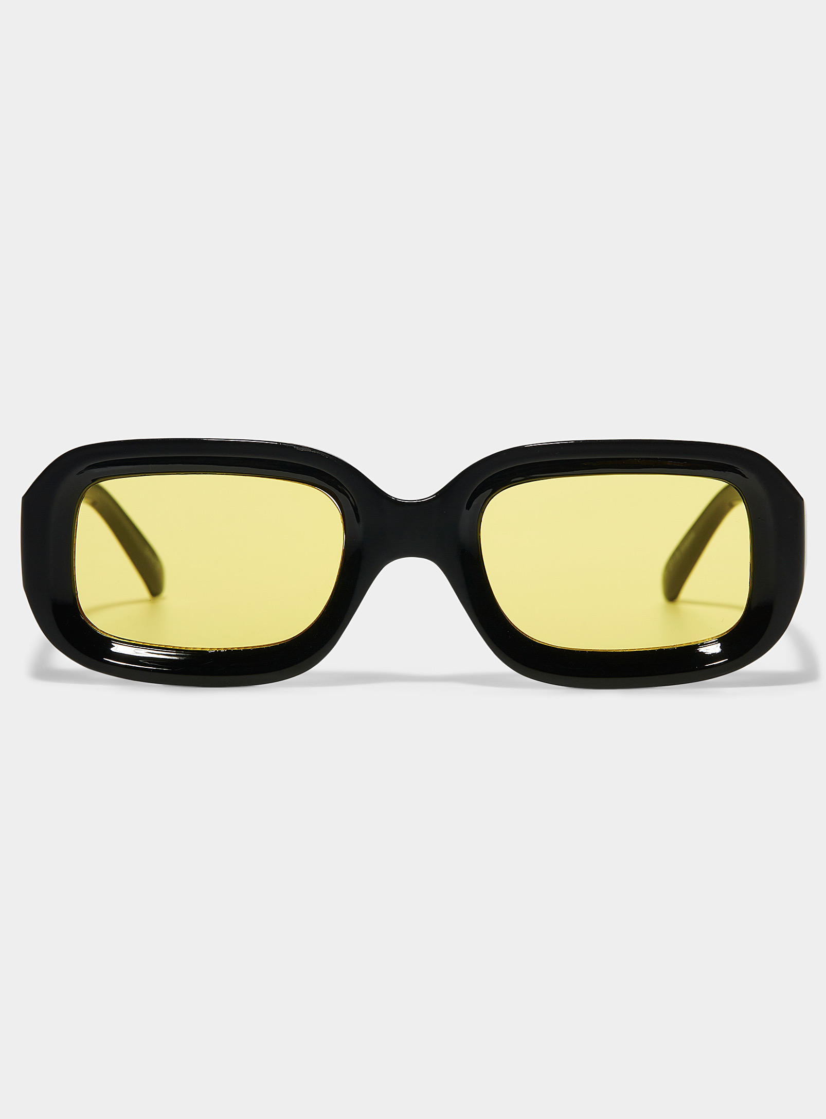 Le 31 Antoine Rectangular Sunglasses In Golden Yellow