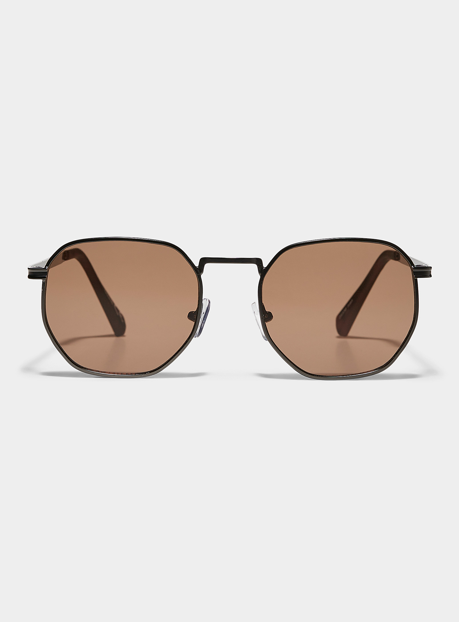 Le 31 Ivan Retro Sunglasses In Brown