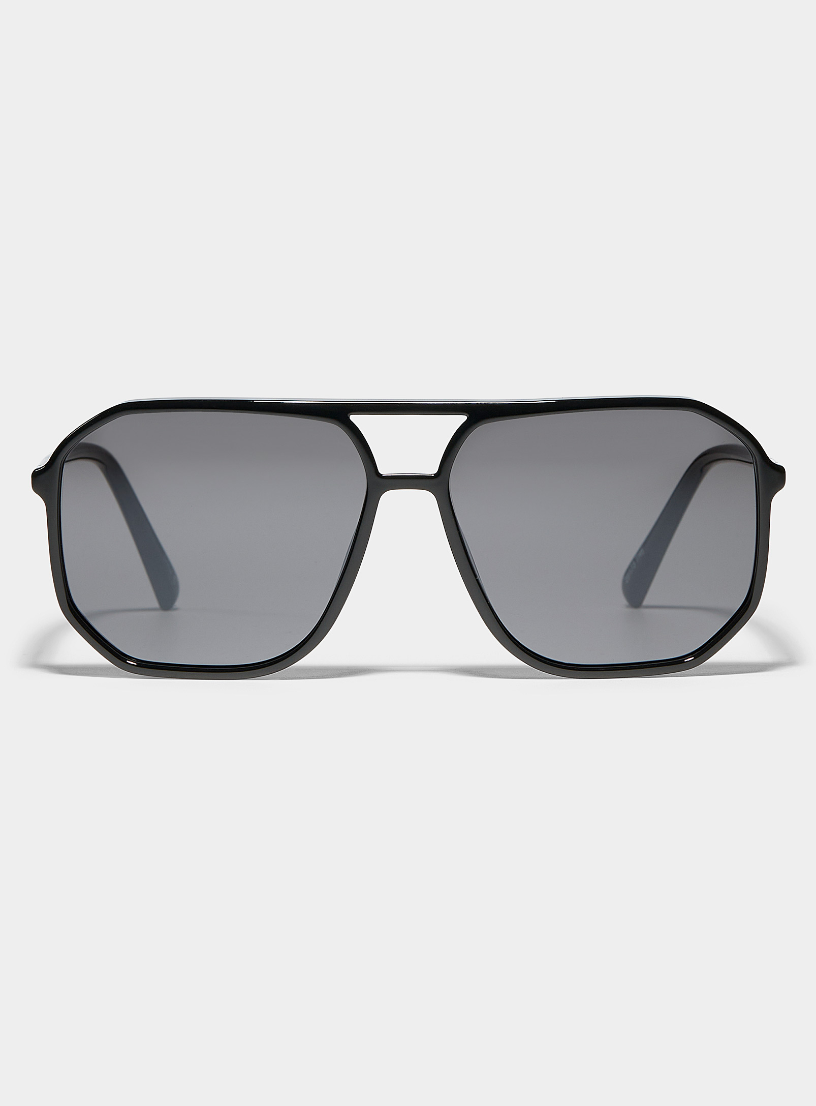 Le 31 Trey Aviator Sunglasses In Black