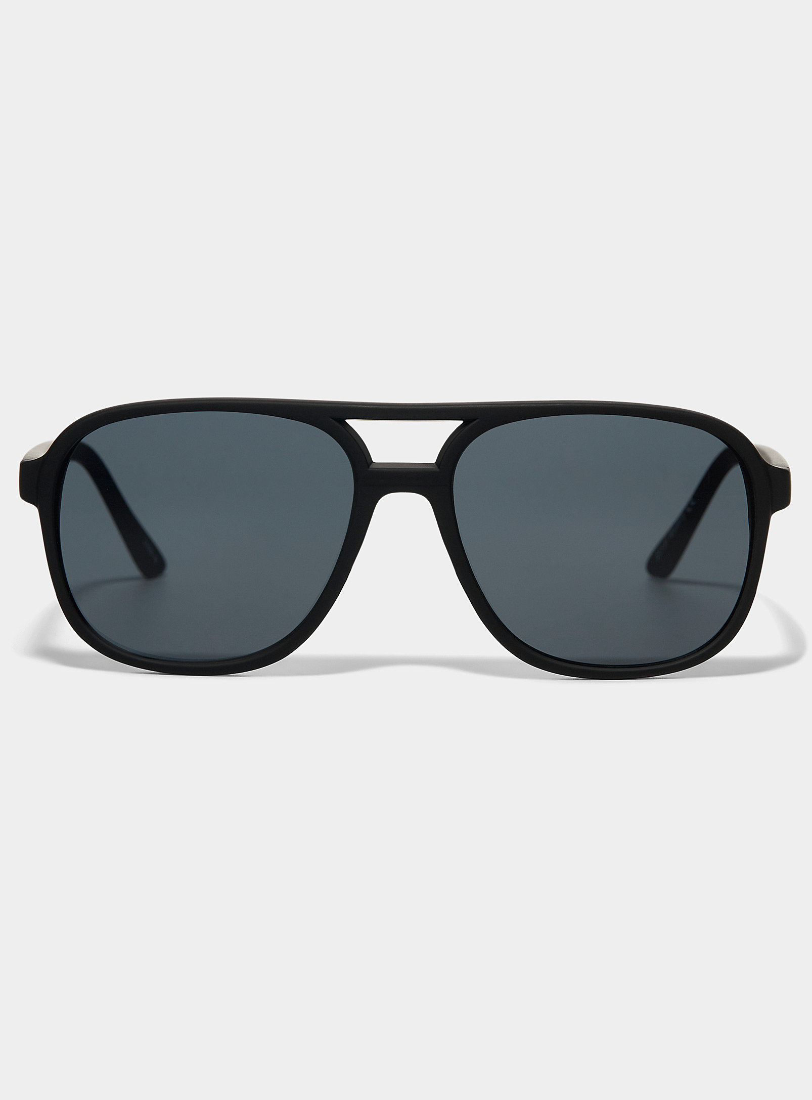 Le 31 Murphy Aviator Sunglasses In Black