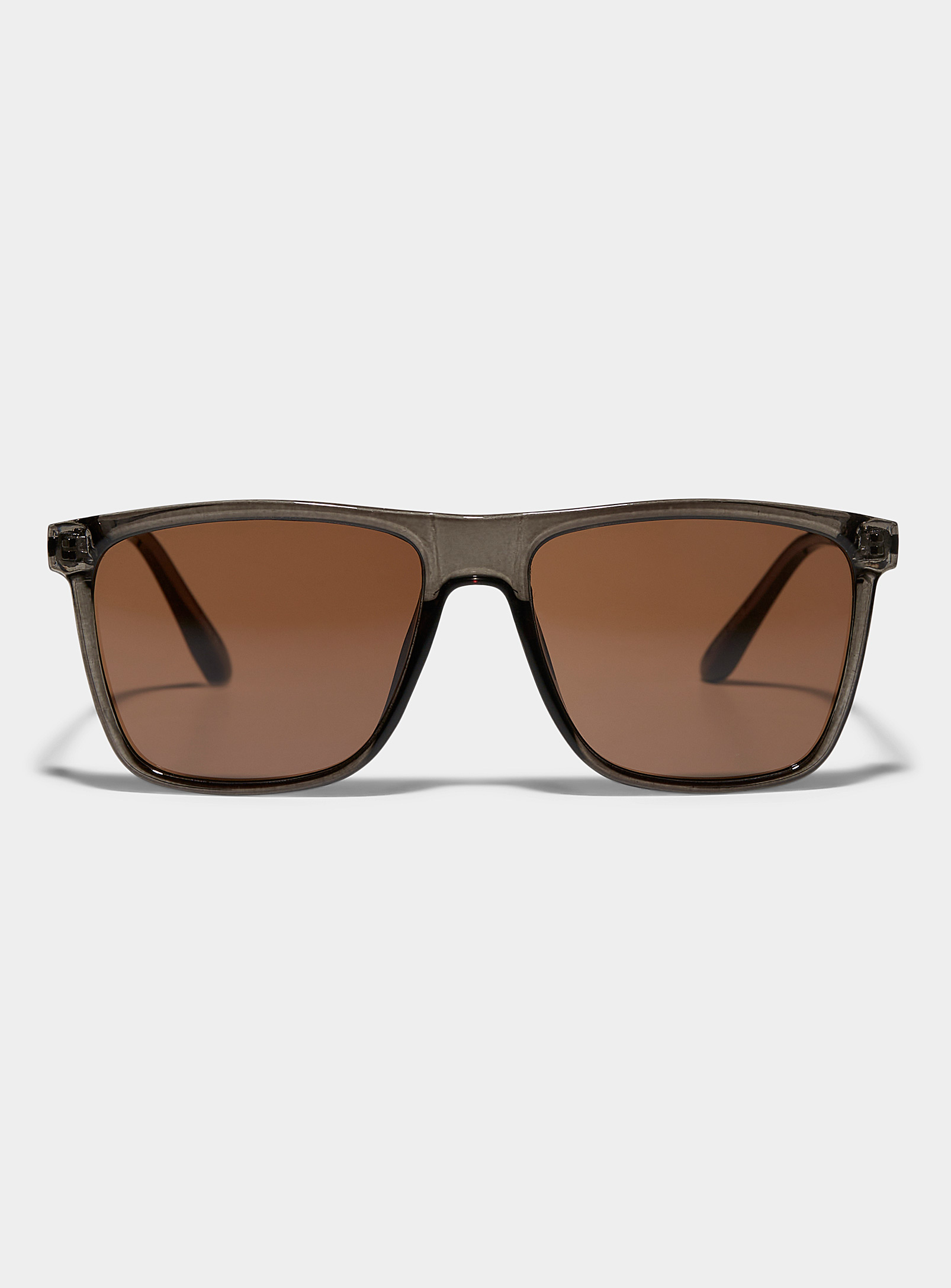 Le 31 Jonny Square Sunglasses In Charcoal