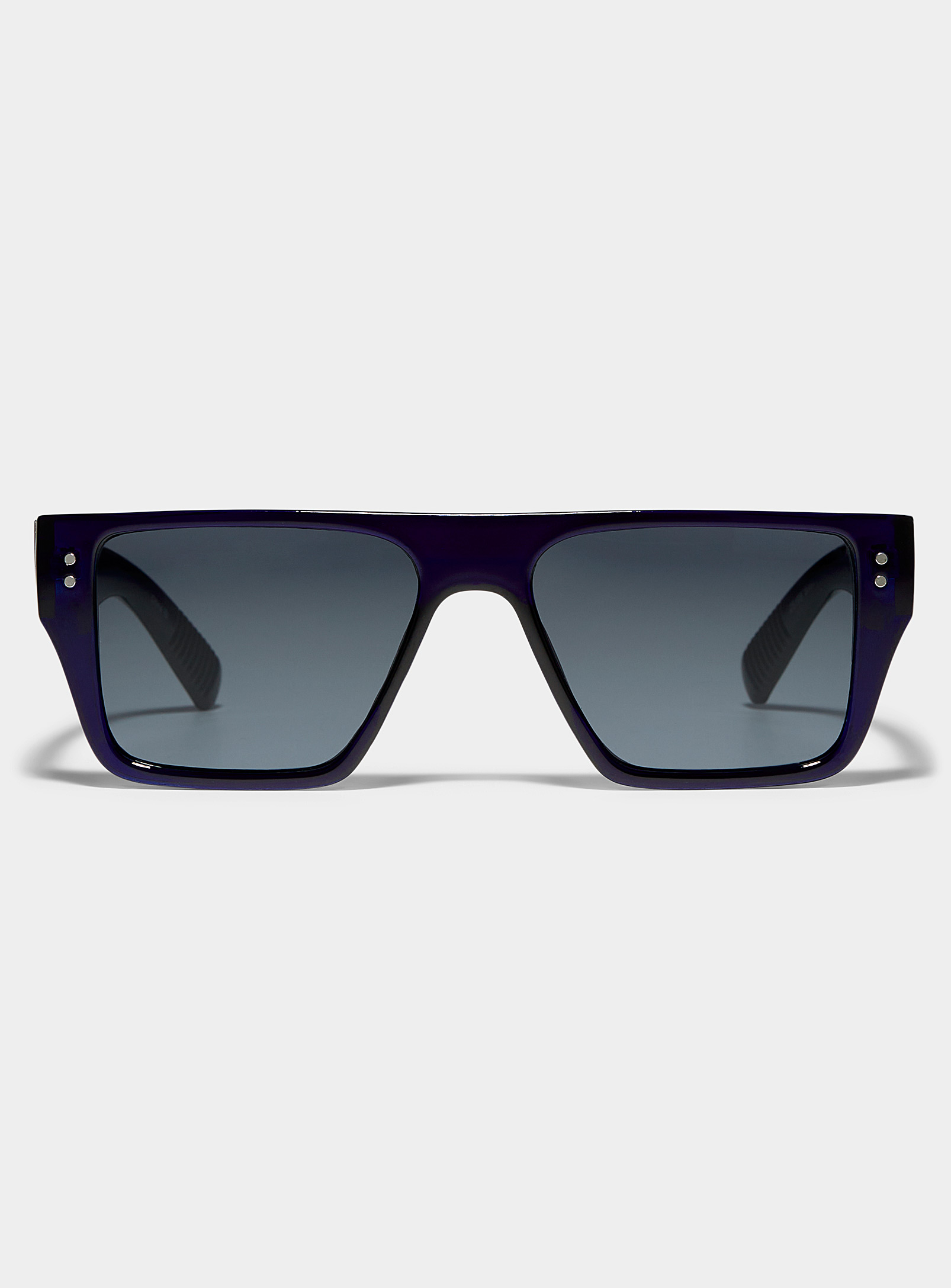 Le 31 Slick Square Sunglasses In Blue