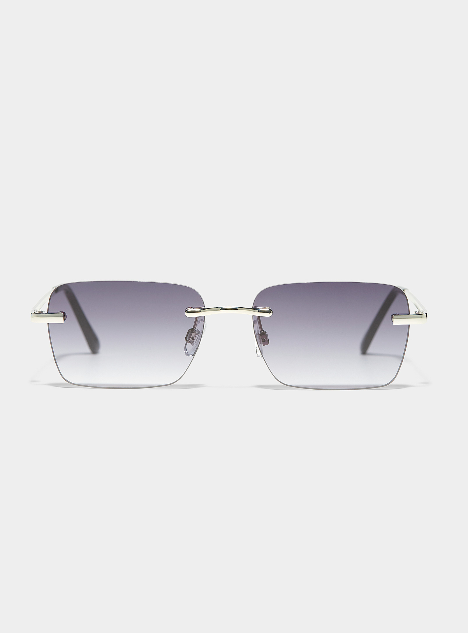 Le 31 Gio Rectangular Sunglasses In Metallic