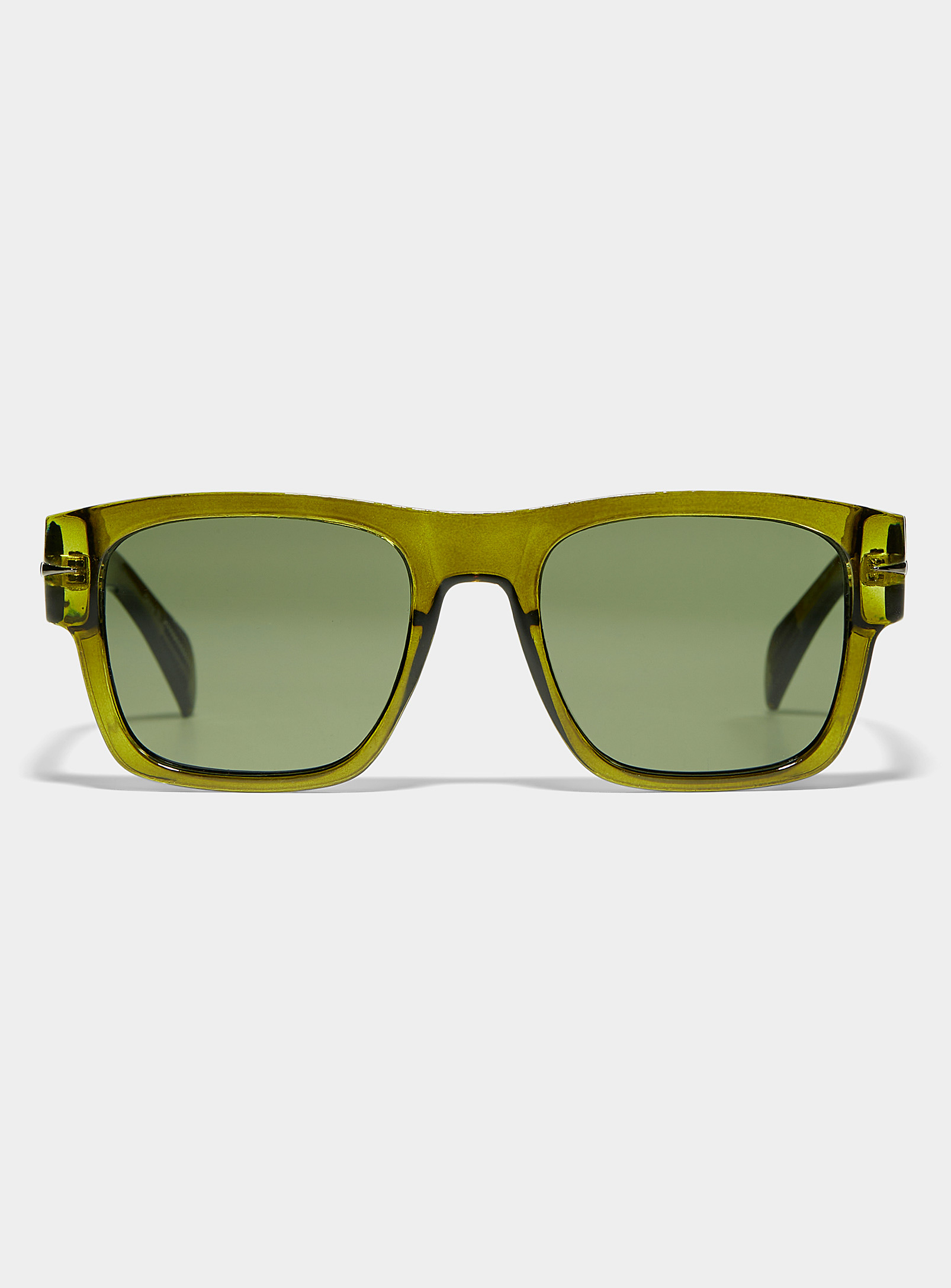 Le 31 Patrice Square Sunglasses In Green