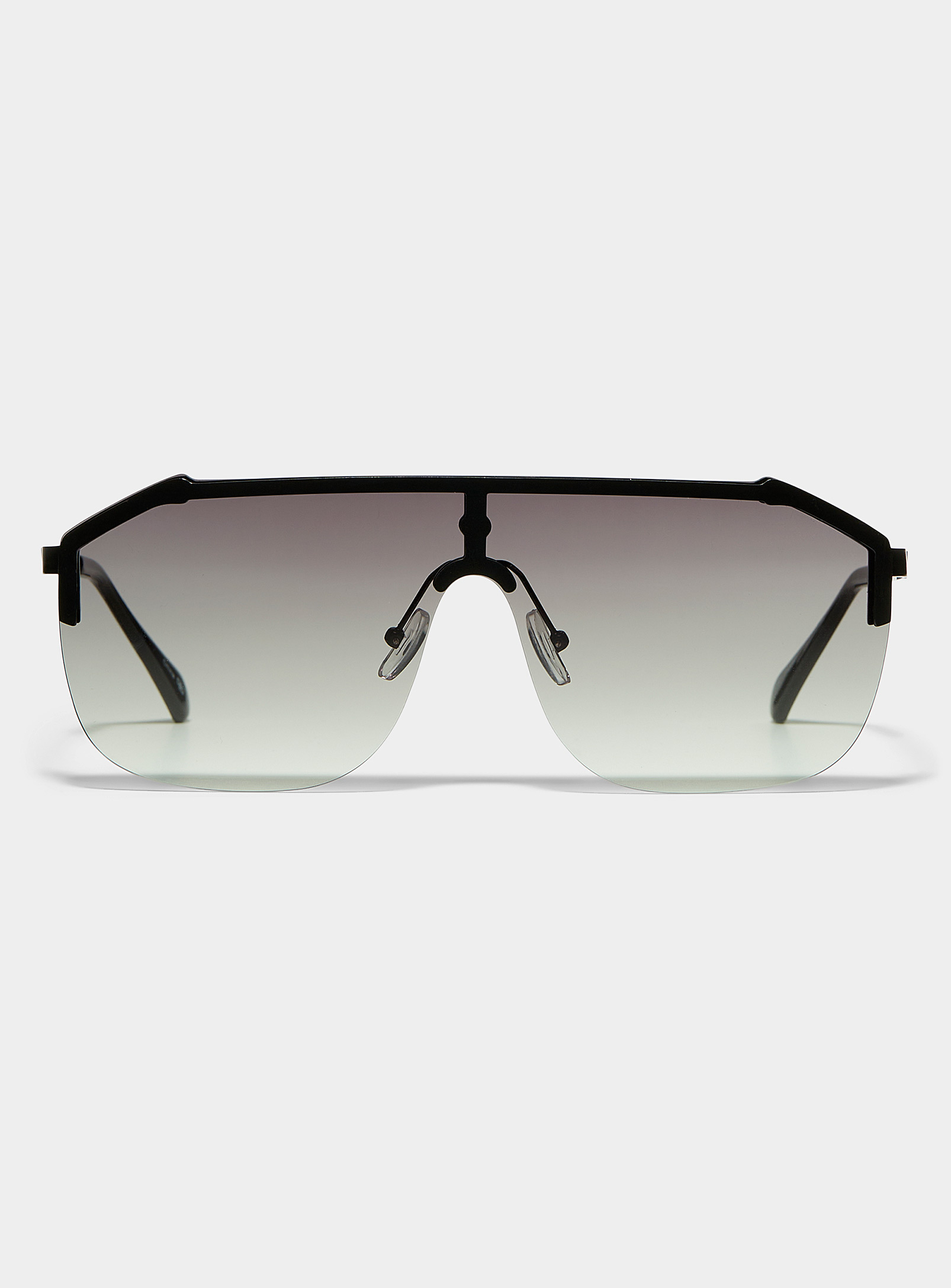 Le 31 Dexter Aviator Sunglasses In Black