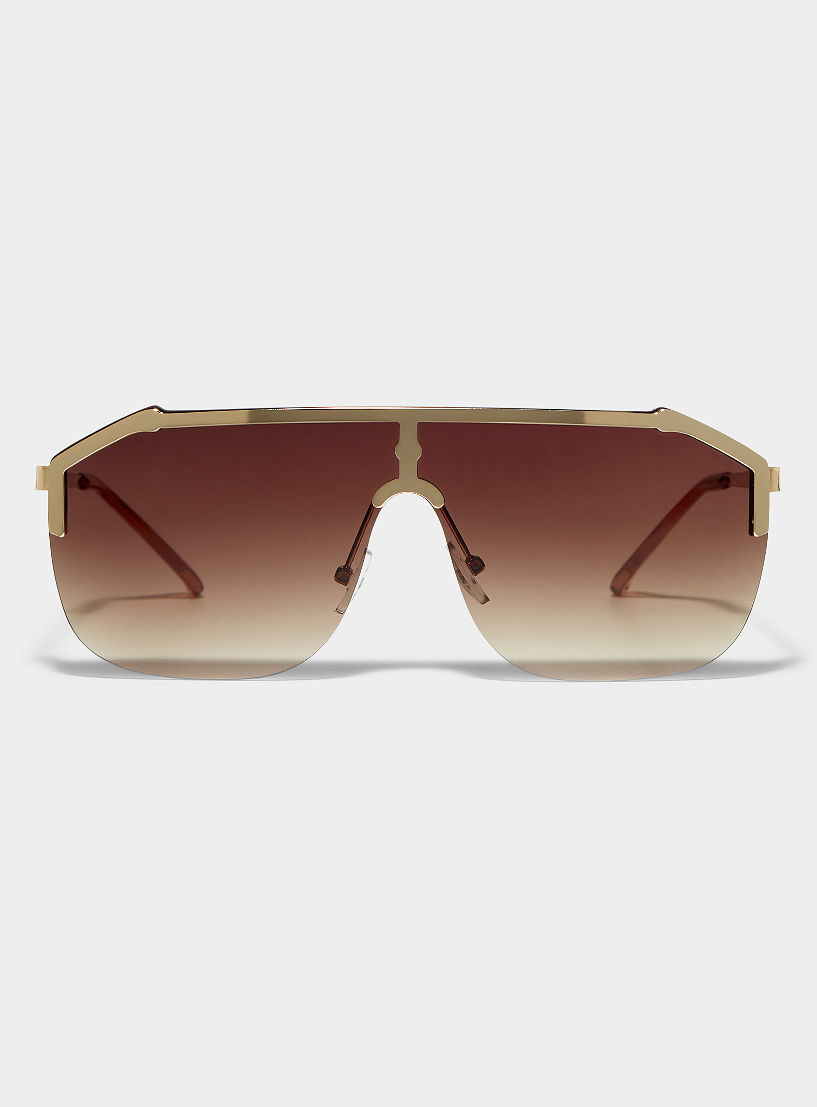 Le 31 Dexter Aviator Sunglasses In Neutral