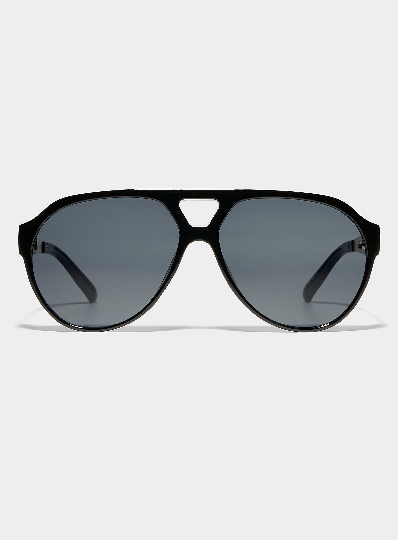 Le 31 Akon Aviator Sunglasses In Black