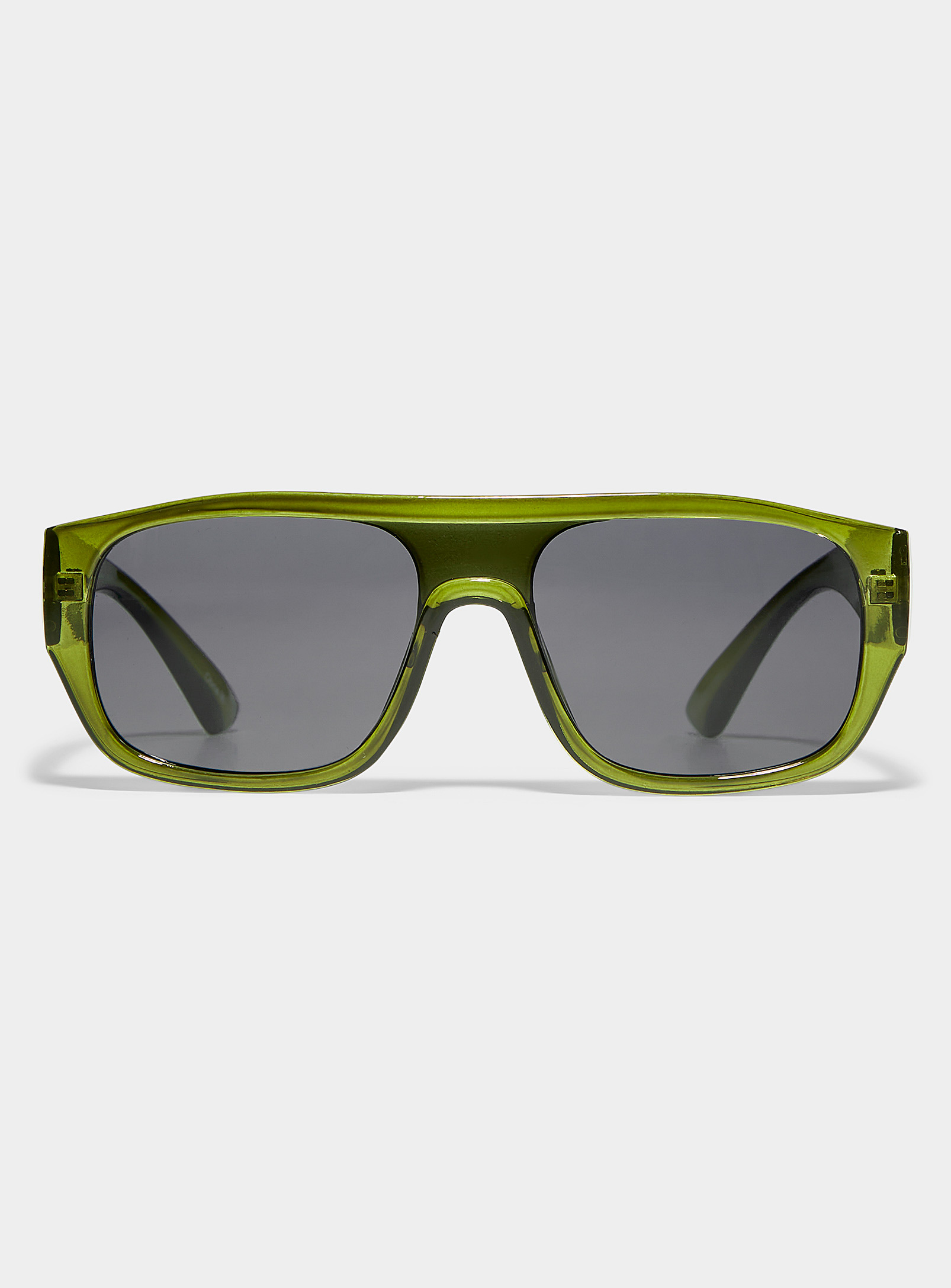Le 31 Nicki Shield Sunglasses In Green