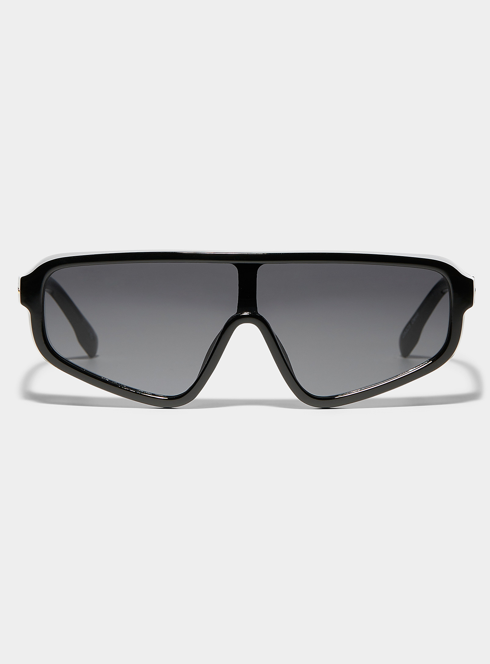 Le 31 Devo Shield Sunglasses In Black