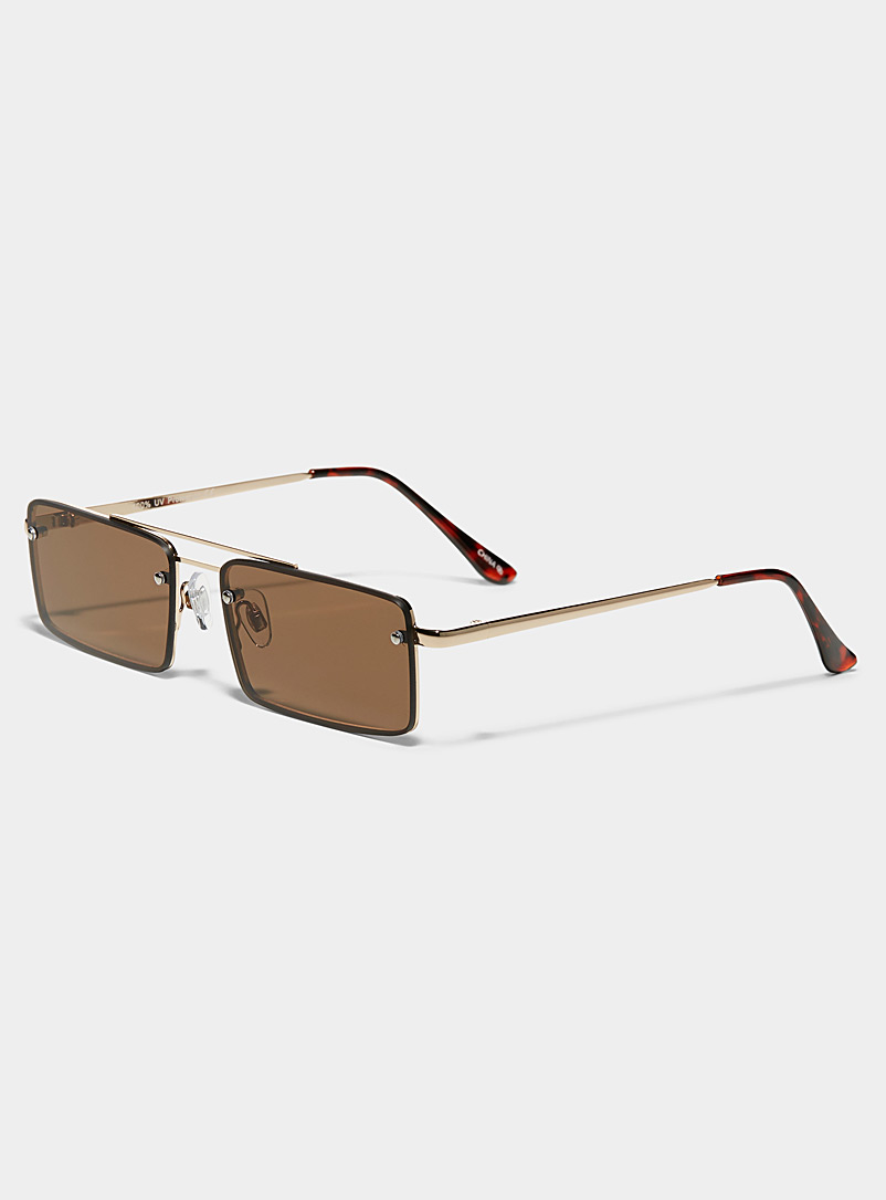 Slim rectangular sunglasses product image 2