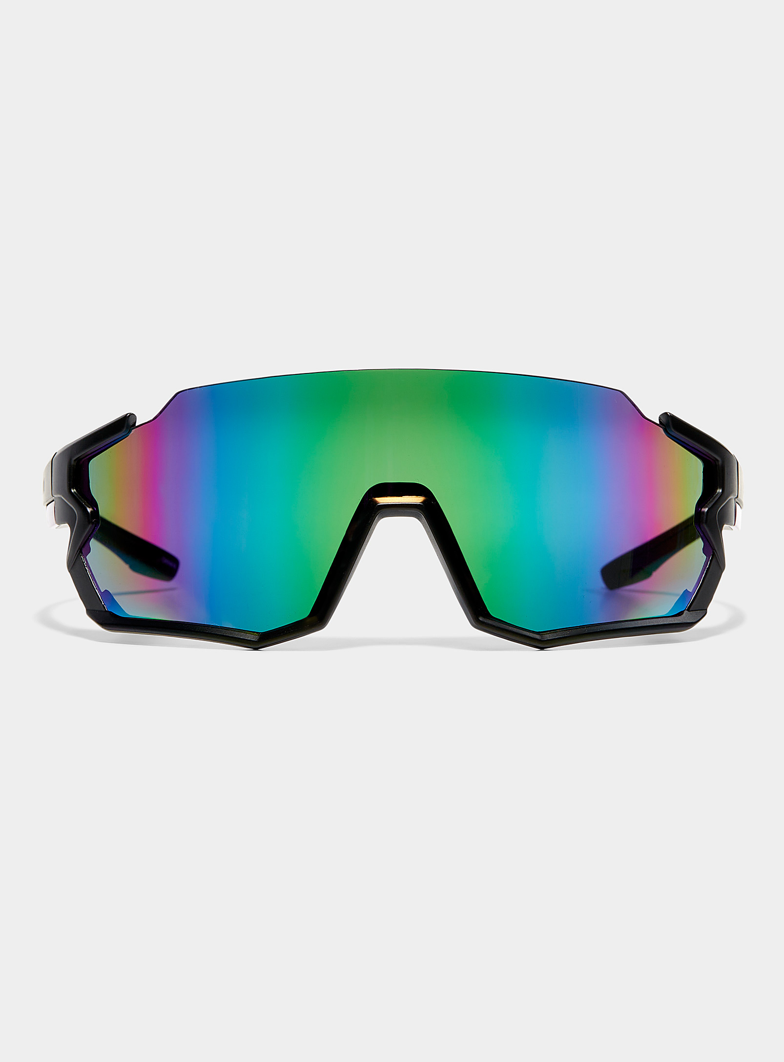 Le 31 Keith Colourful Shield Sunglasses In Multi