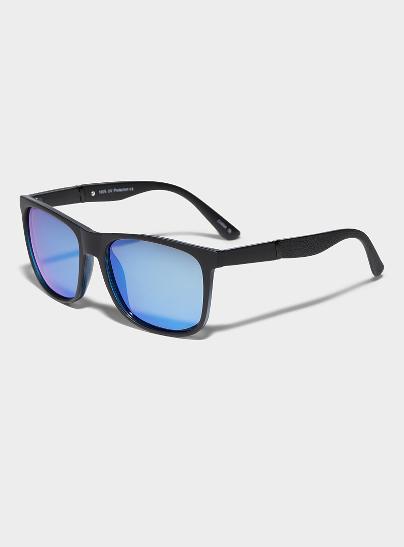Trent wood-accent square sunglasses product image 2