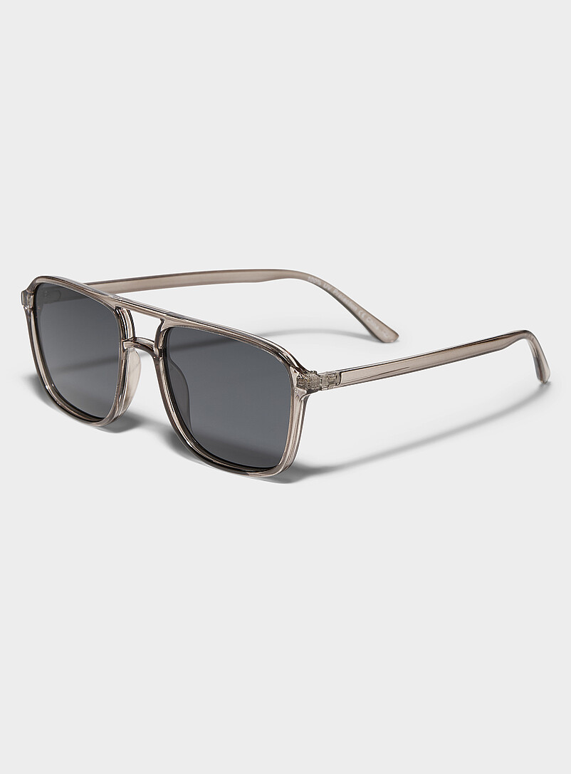Trace translucent aviator sunglasses product image 2