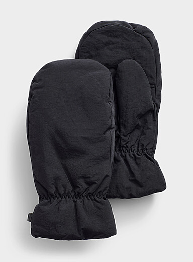 Ultra-warm solid mittens