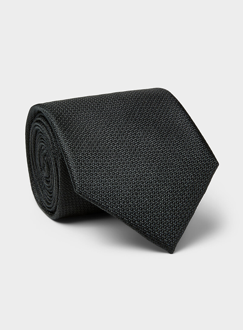 Satiny pure silk tie product image (primary)